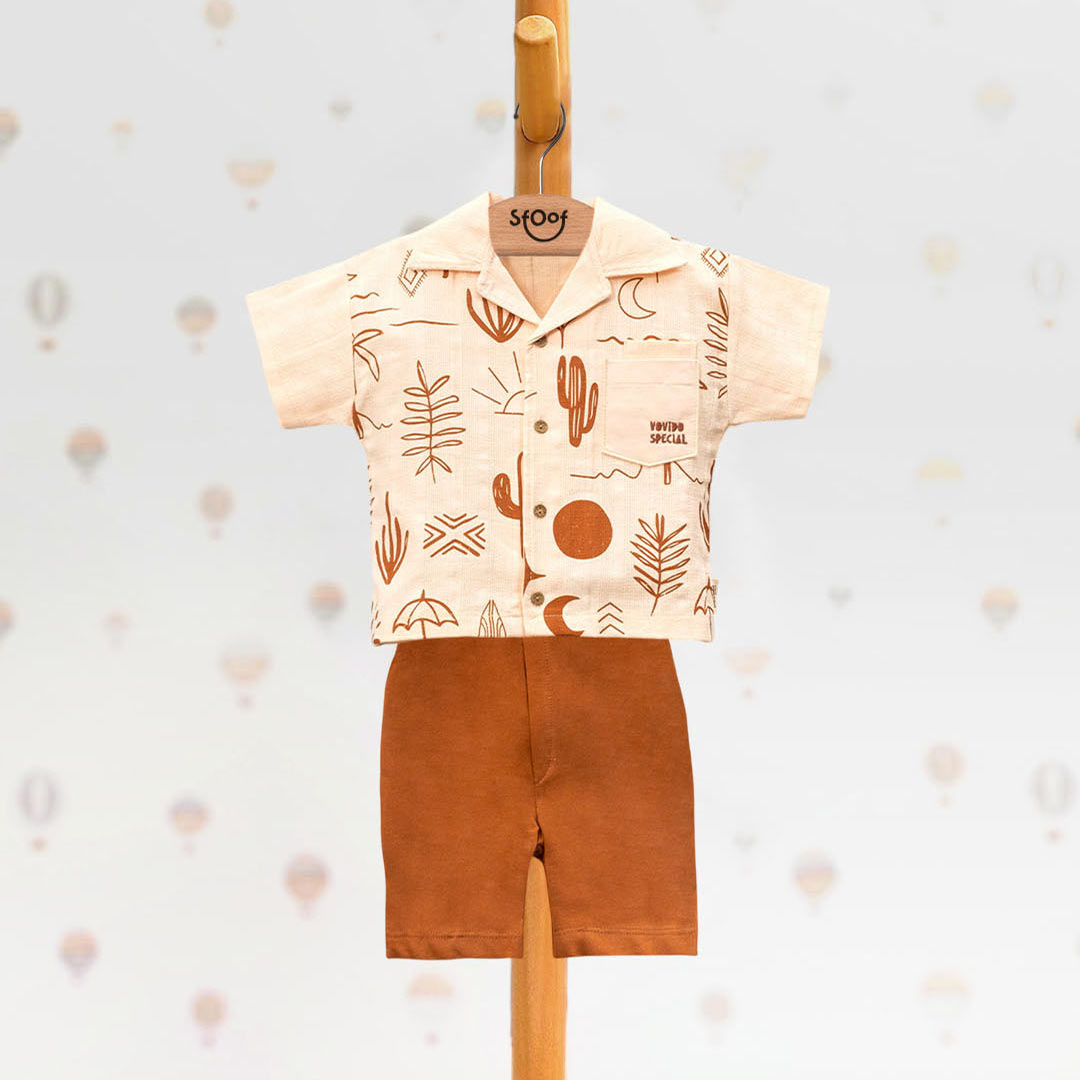 Shapes Summer Shirt Set (2pcs) 3-6y