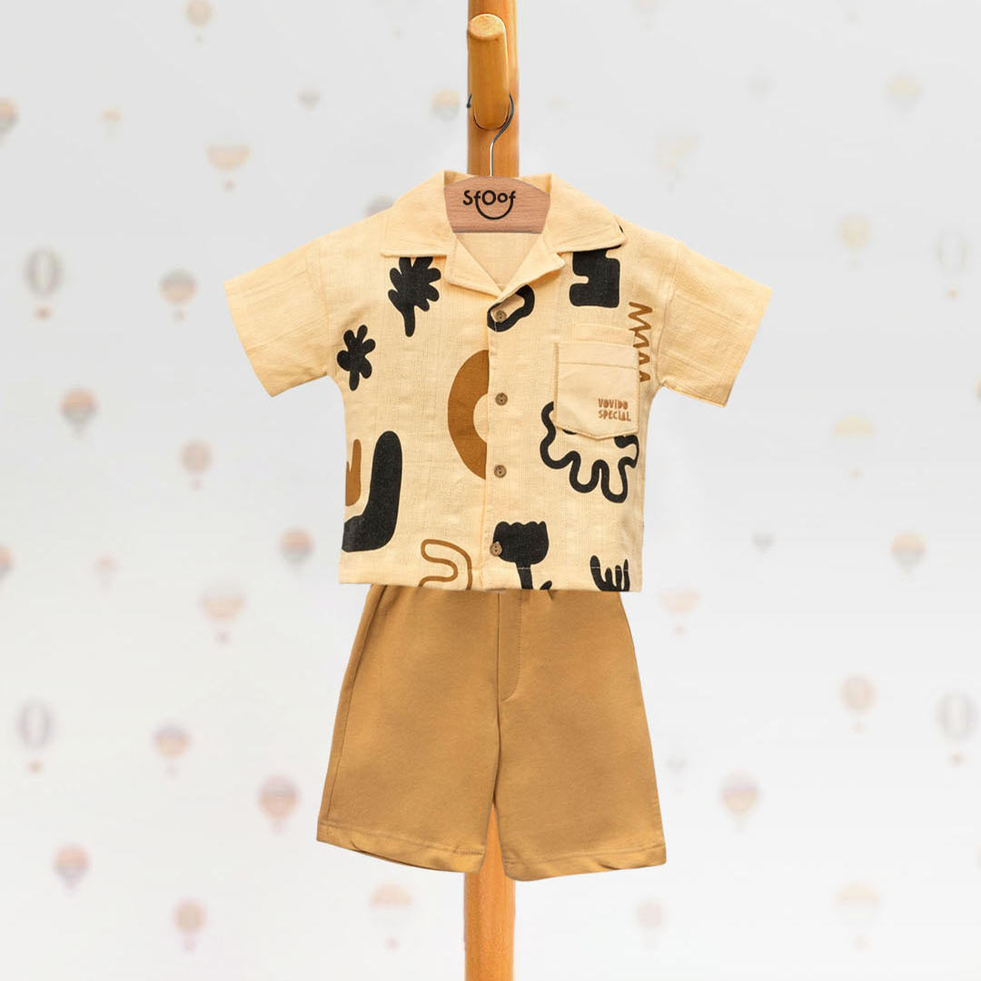 Shapes Summer Shirt Set (2pcs) 3-6y