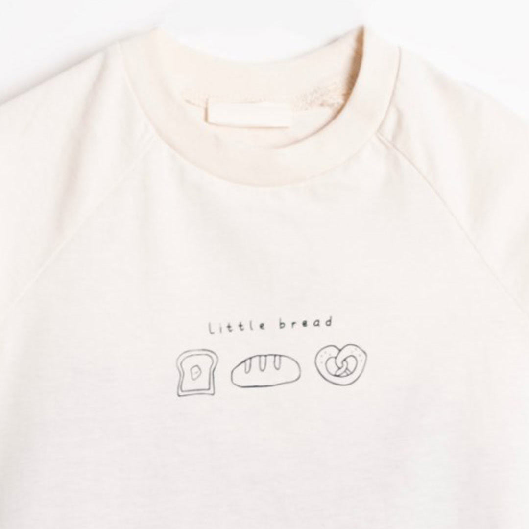 Unisex Little Bread Cotton Set, Muslin Shorts in Green (2pcs) 2-6y