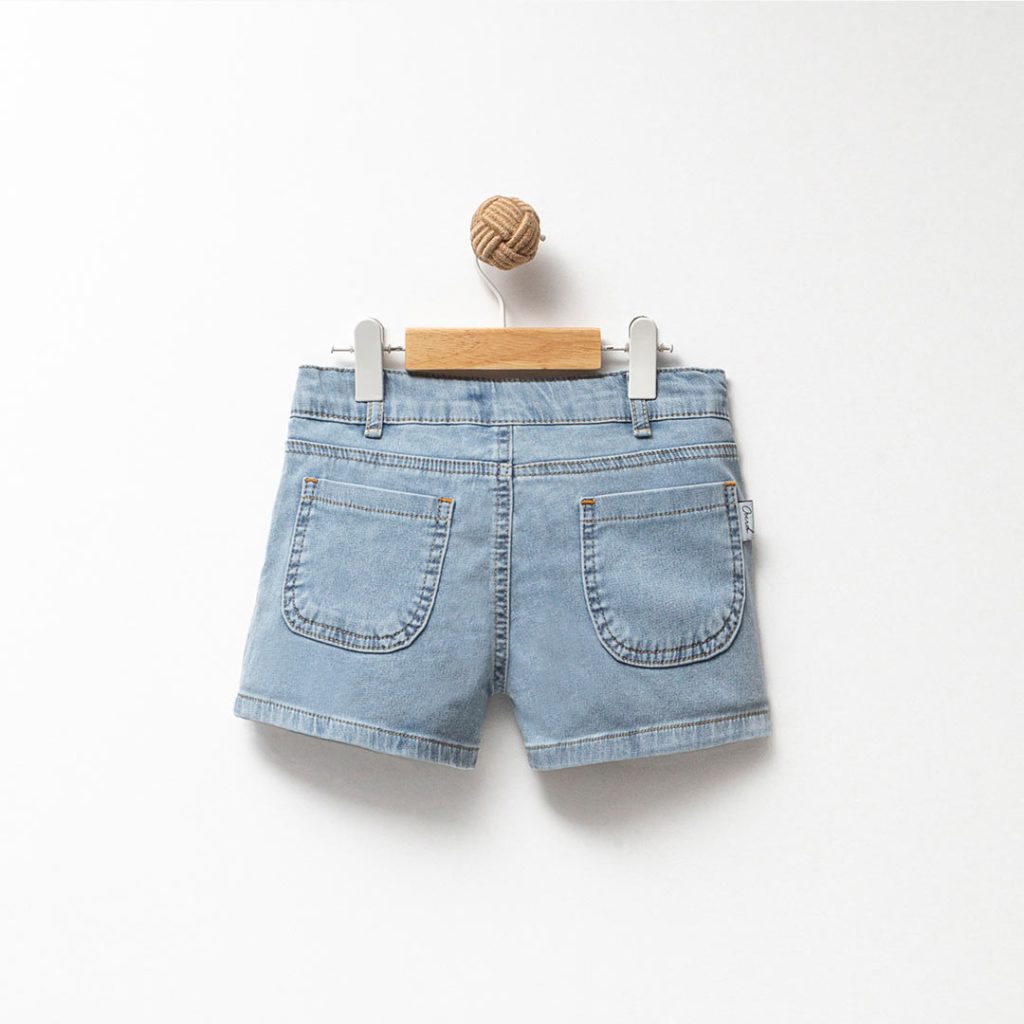 Embroidered Denim Shorts 1-8y
