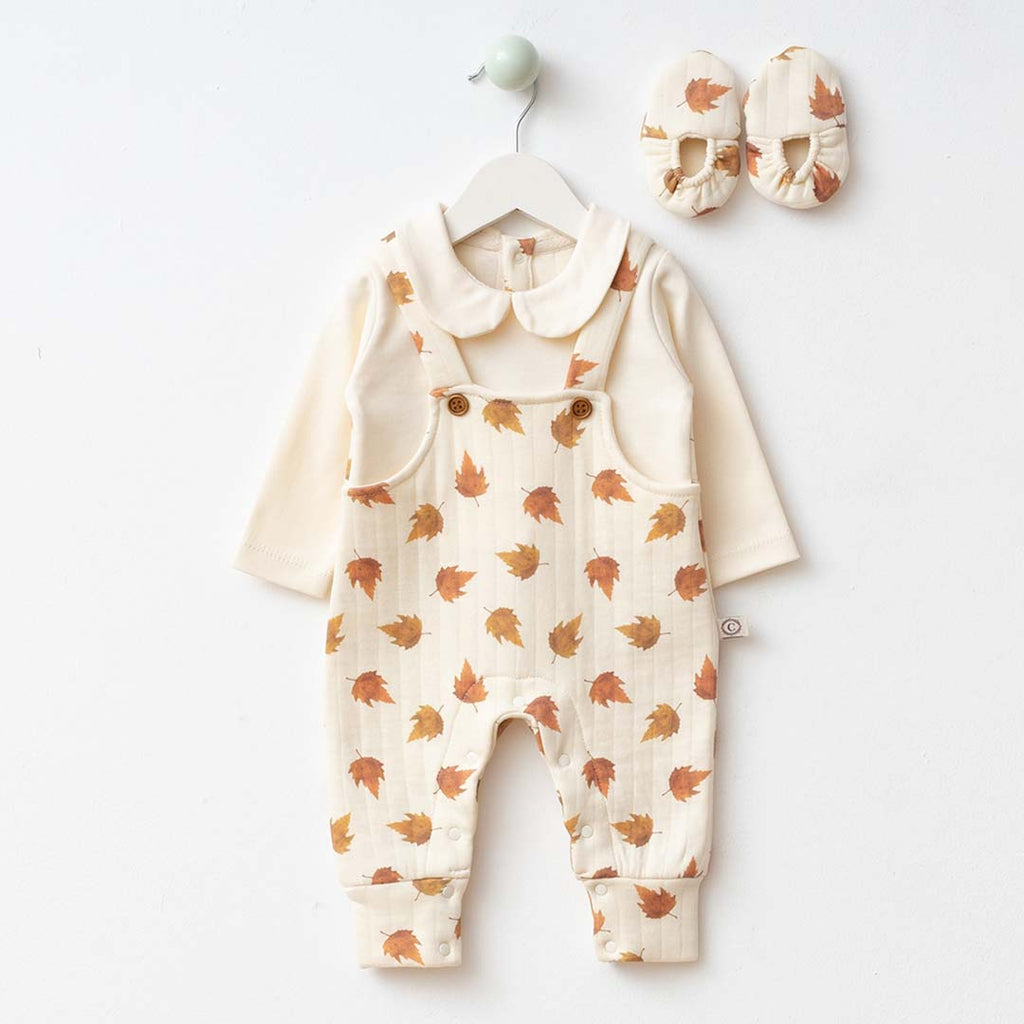 Unisex Overall with Shoes (2pcs) 3-9m