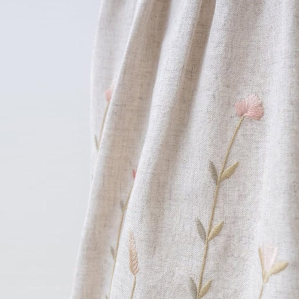 Embroidered Linen Dress 6-24m