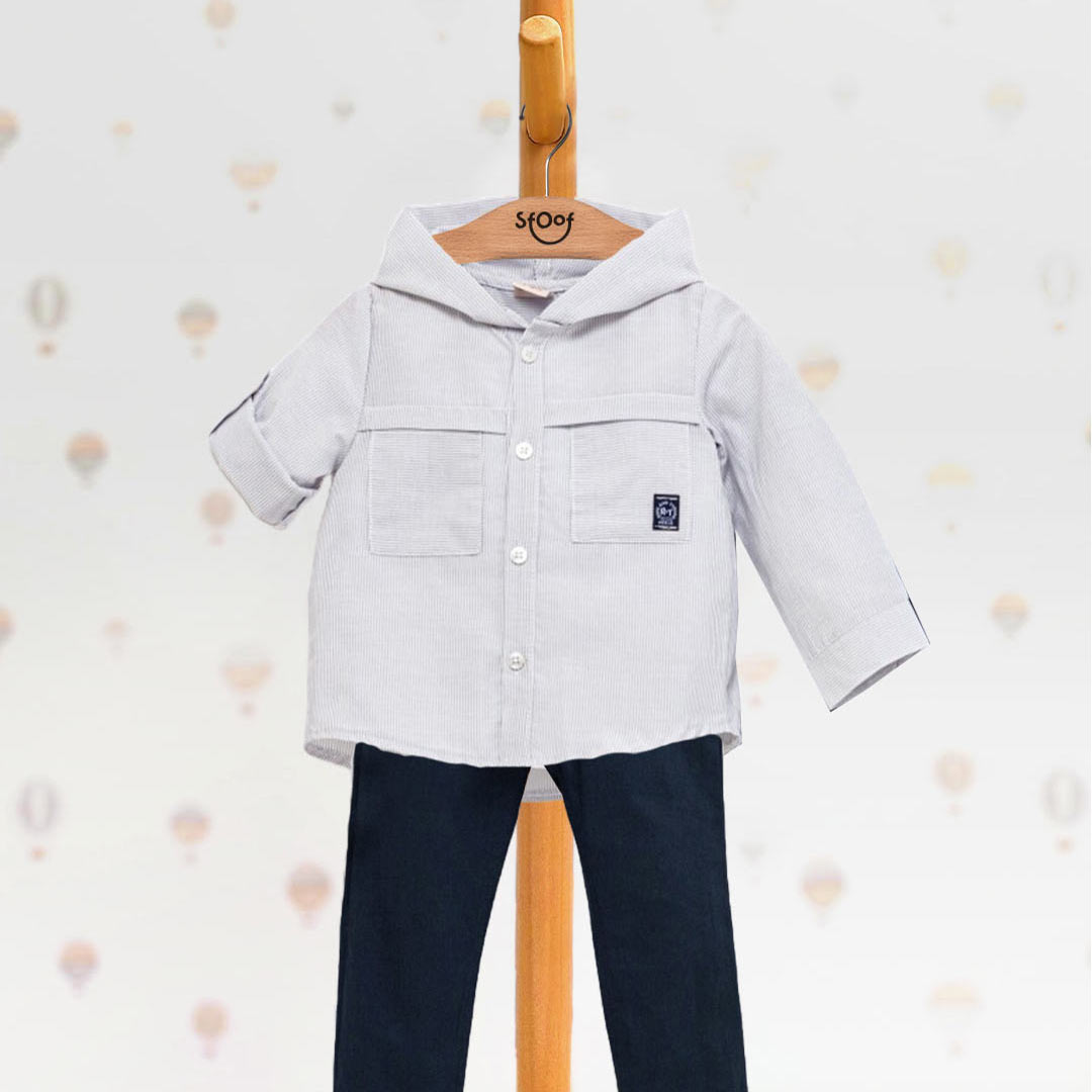 Hooded Shirt & Pants (2pcs) 2-5y