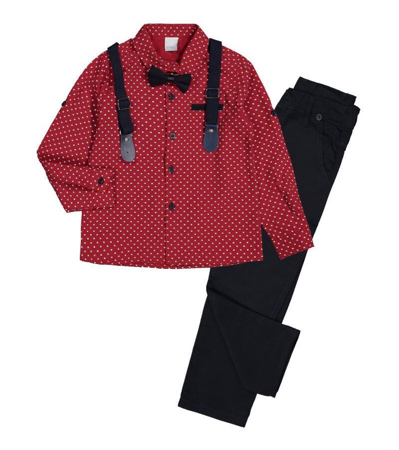 Red Set for Boys (4pcs)