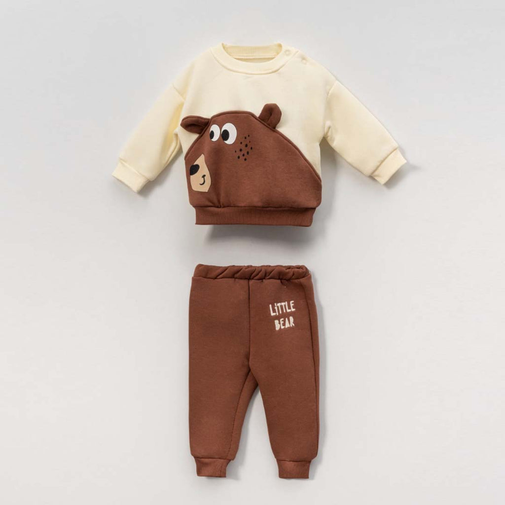 Thick Fleece Little Bear Set (2pcs) 9-24m