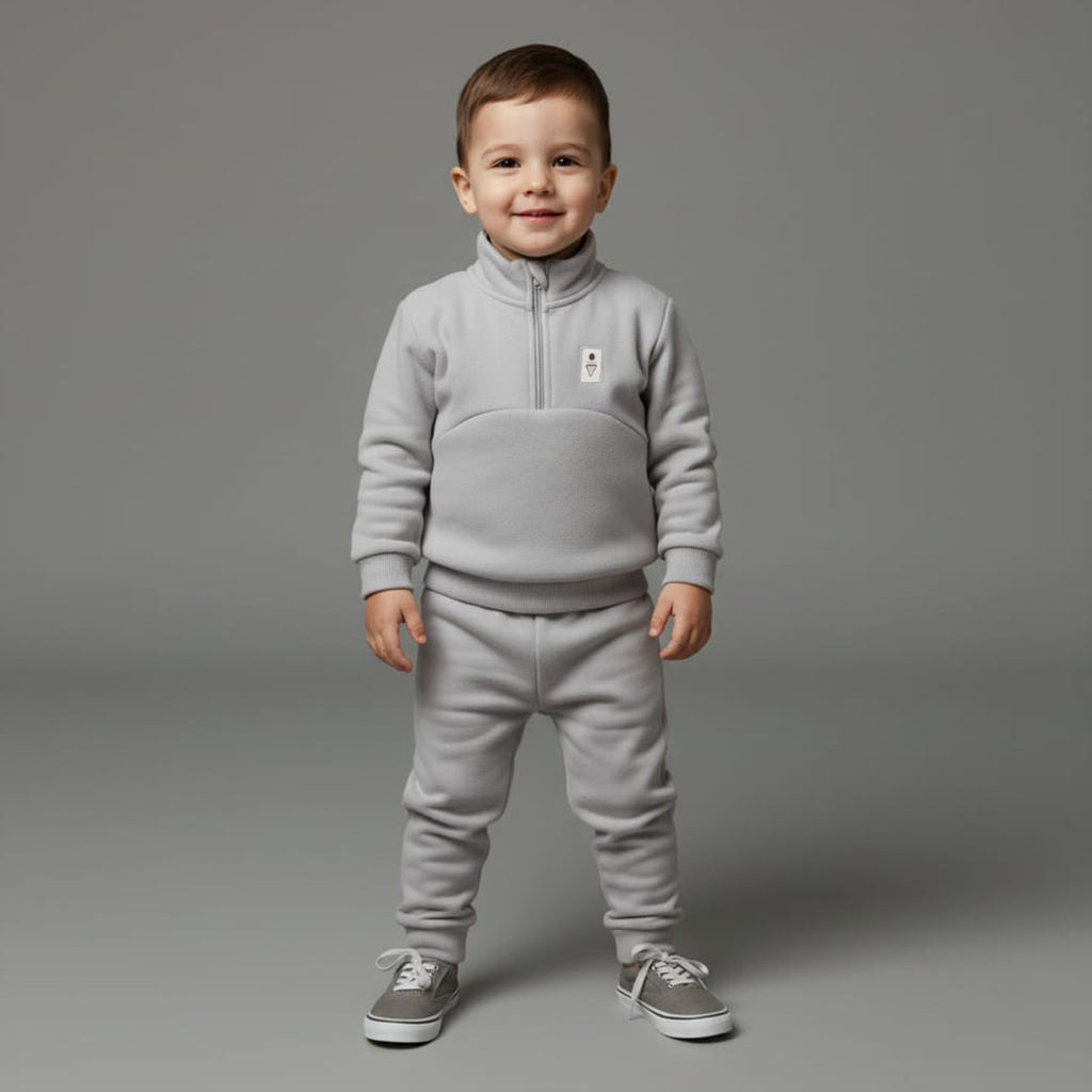 Thick Fleece Zippered Set (2pcs) 3-6y