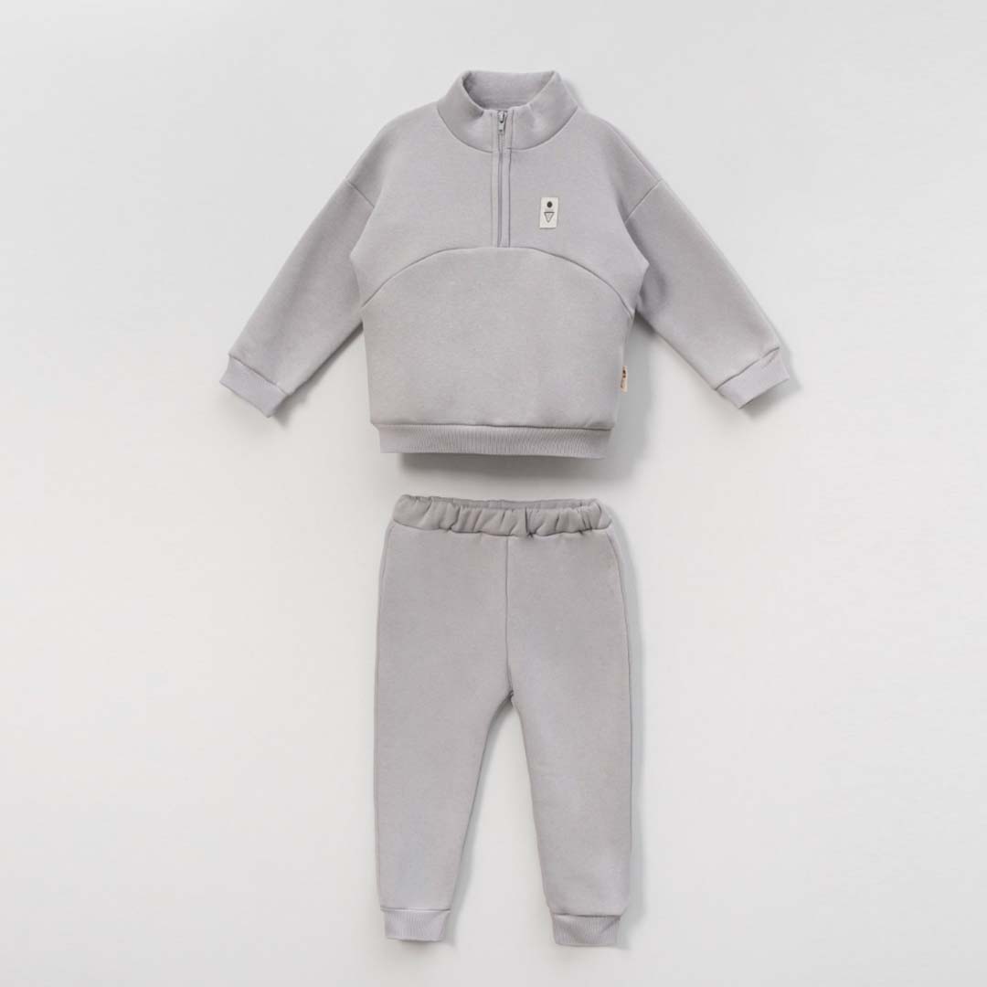 Thick Fleece Zippered Set (2pcs) 3-6y