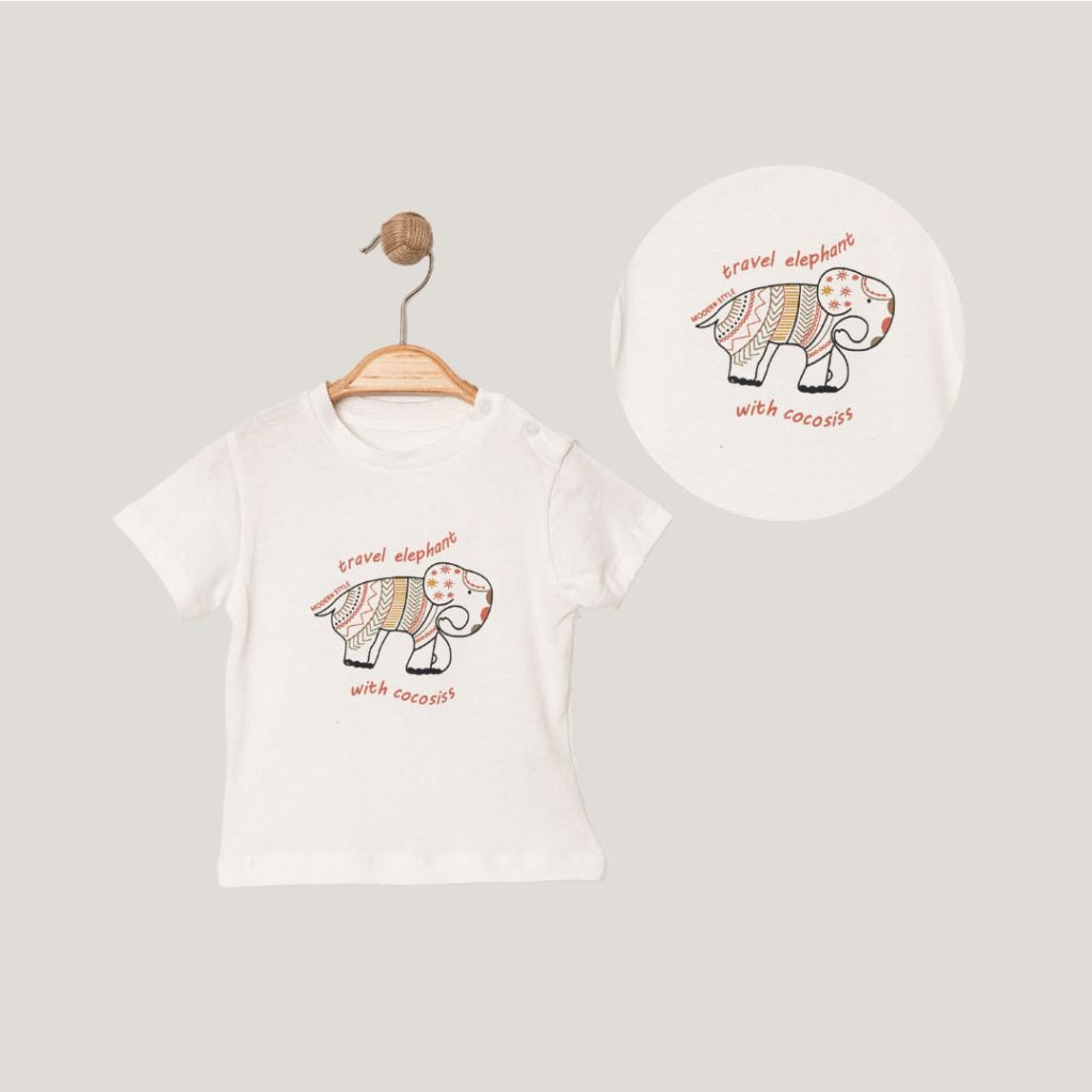 T-shirt, Denim Shirt, & Pants (3pcs) 9-24m