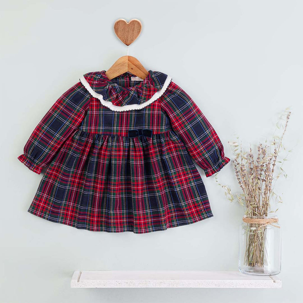 Plaid Christmas Dress 6-18m