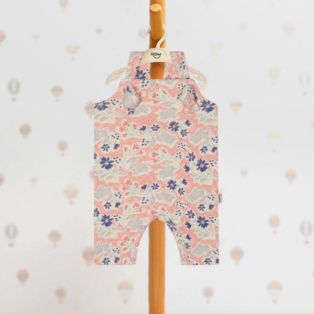 Pink Zoo Quilted Overalls