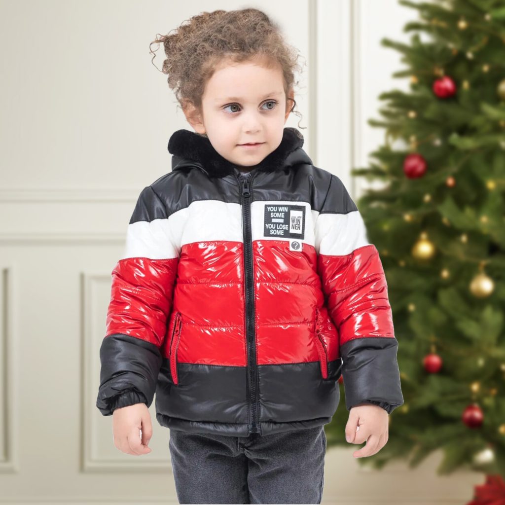 Boys Set & Puffy Fleece Jacket (3pcs)