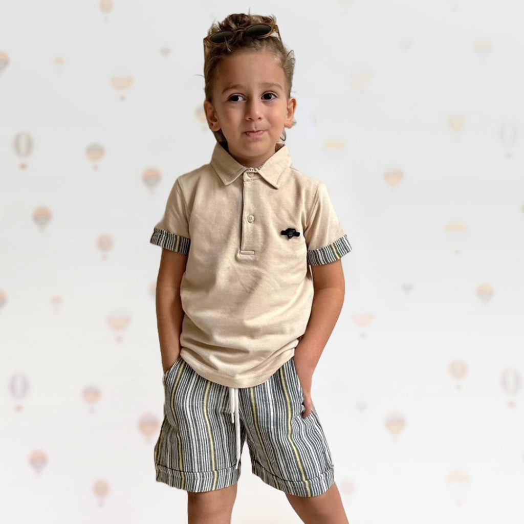 Polo Shirt & Shorts Set