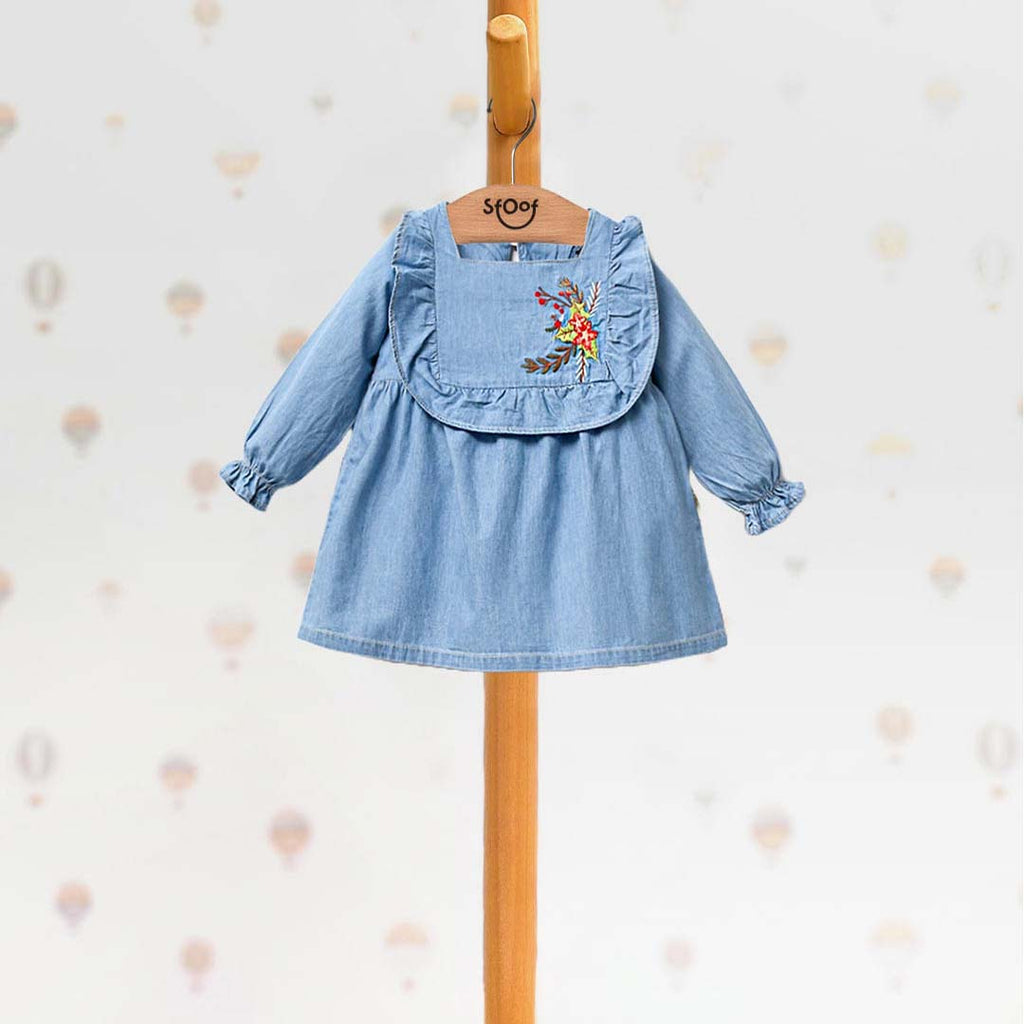 Denim Dress 9-18m