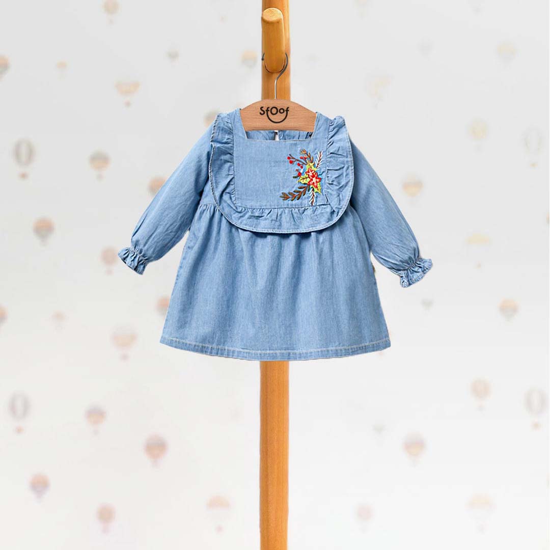 Denim Dress 9-18m