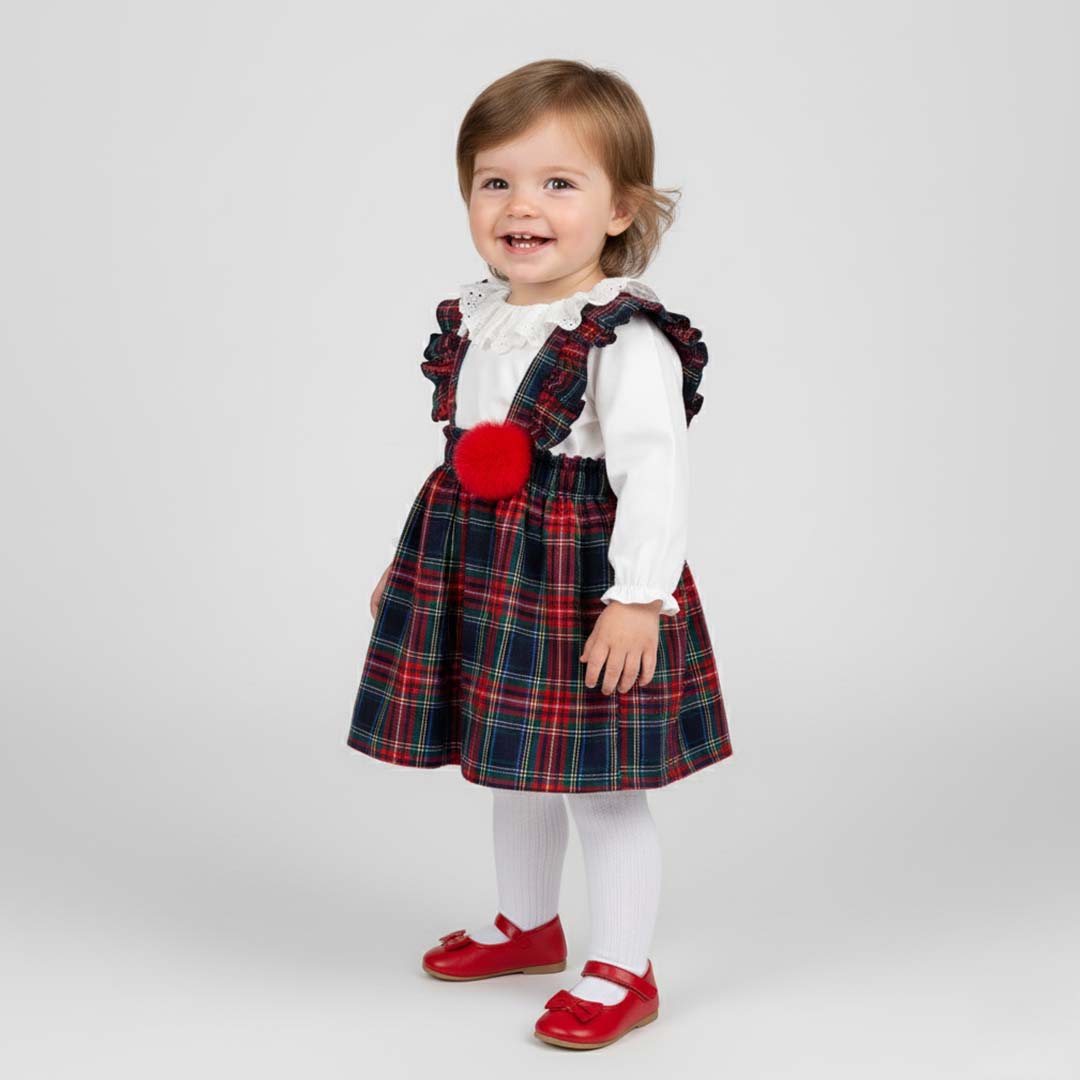 Plaid Christmas Set (2pcs) 9-24m