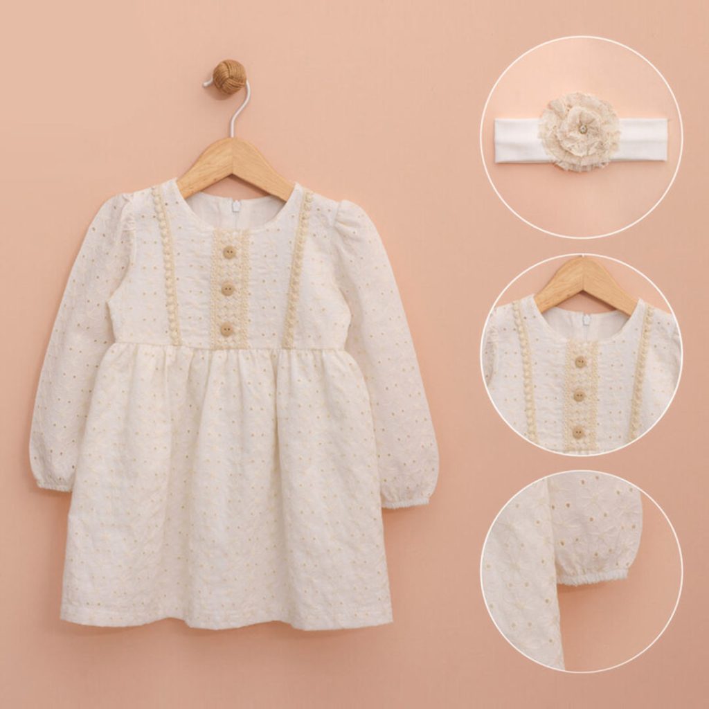 Dress & Headband (2pcs) 9-24m