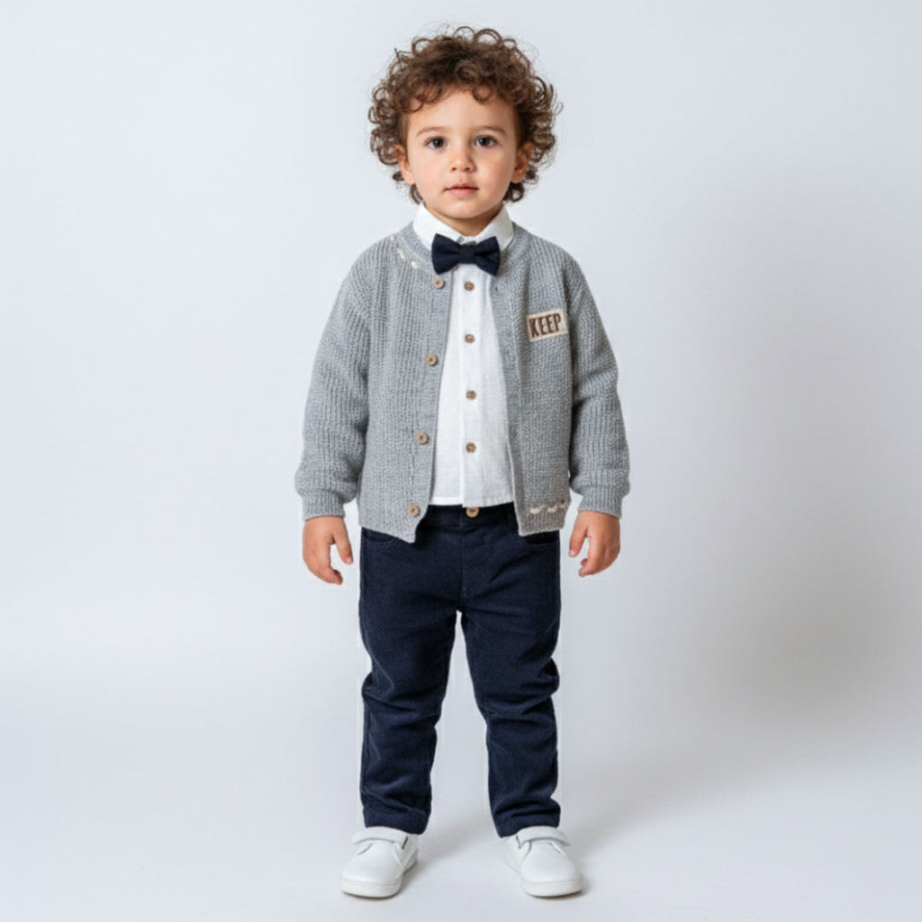 Knitted Set (4pcs) 1-4y