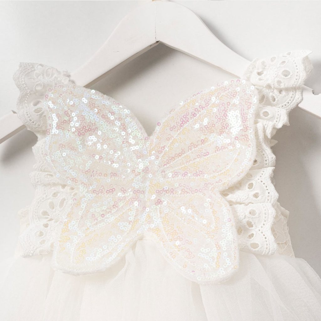 Butterfly Romper Dress 6-18m