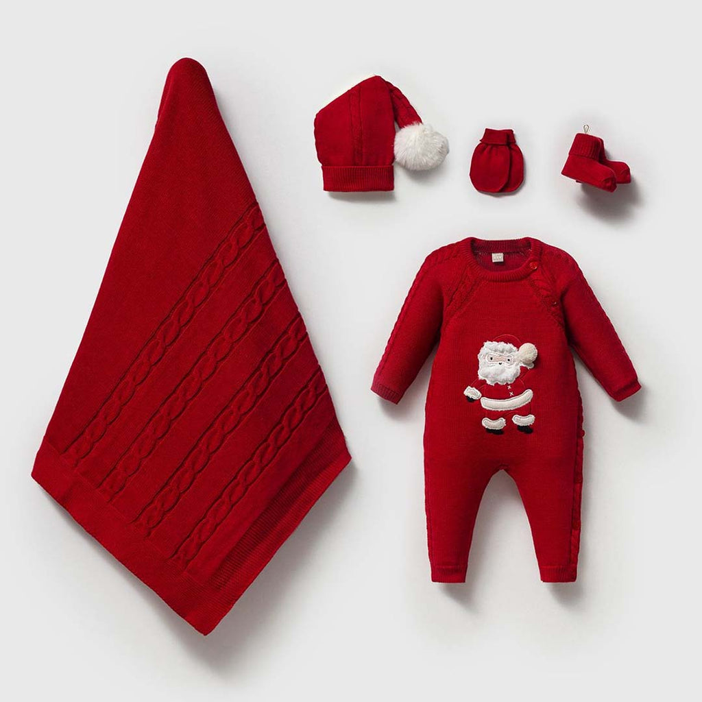 Unisex Christmas set (5pcs) 0-3m