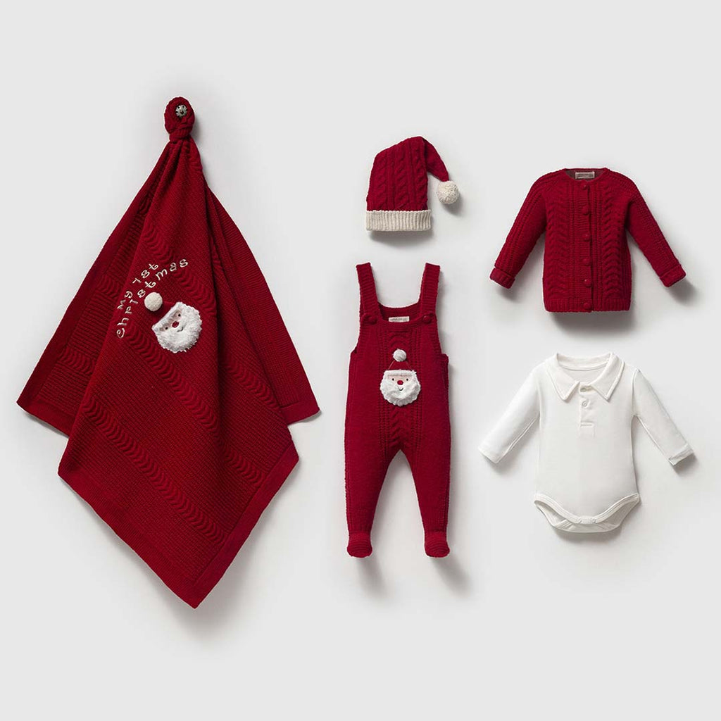 Unisex Christmas set (5pcs) 0-3m