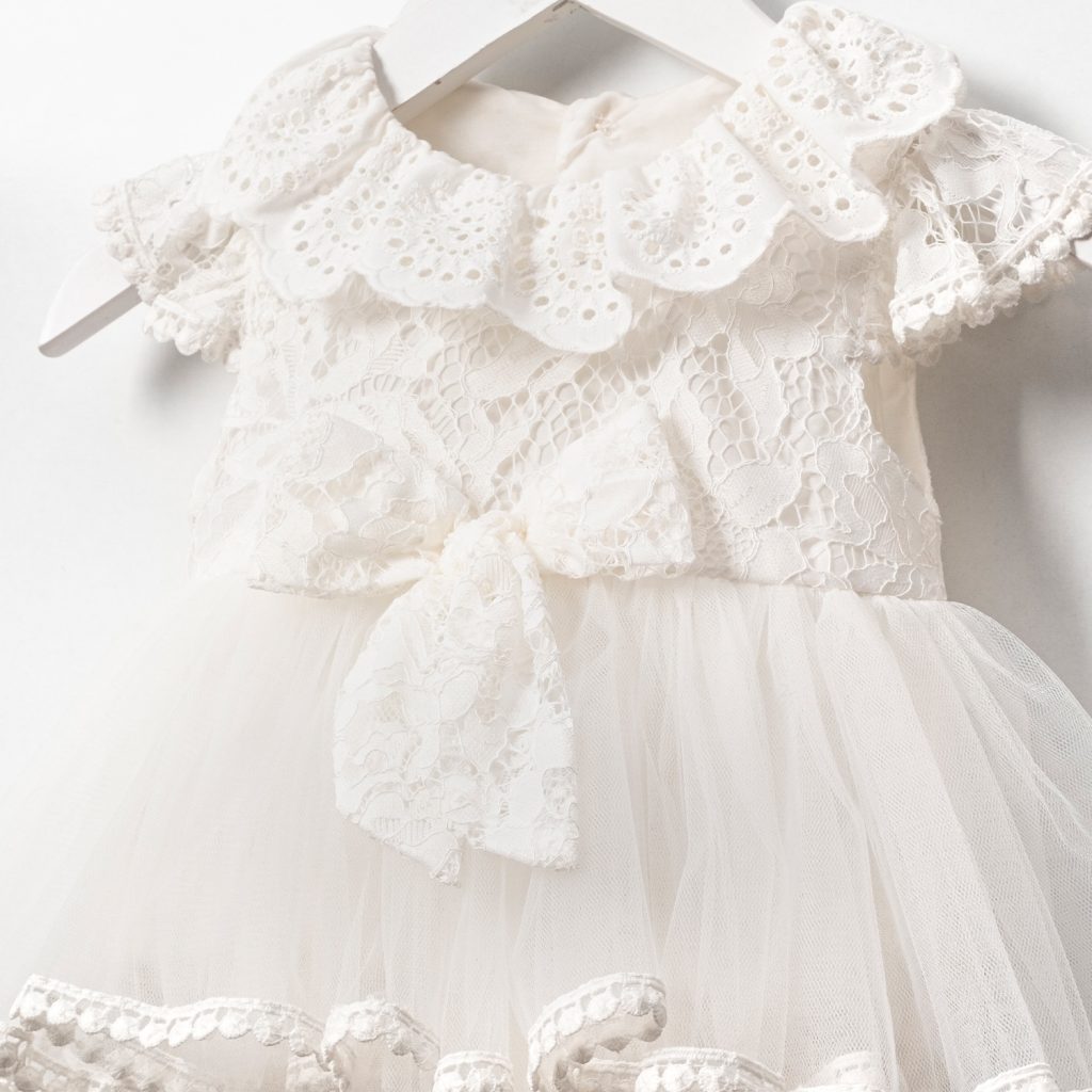 White Romper & Crown (2pcs)