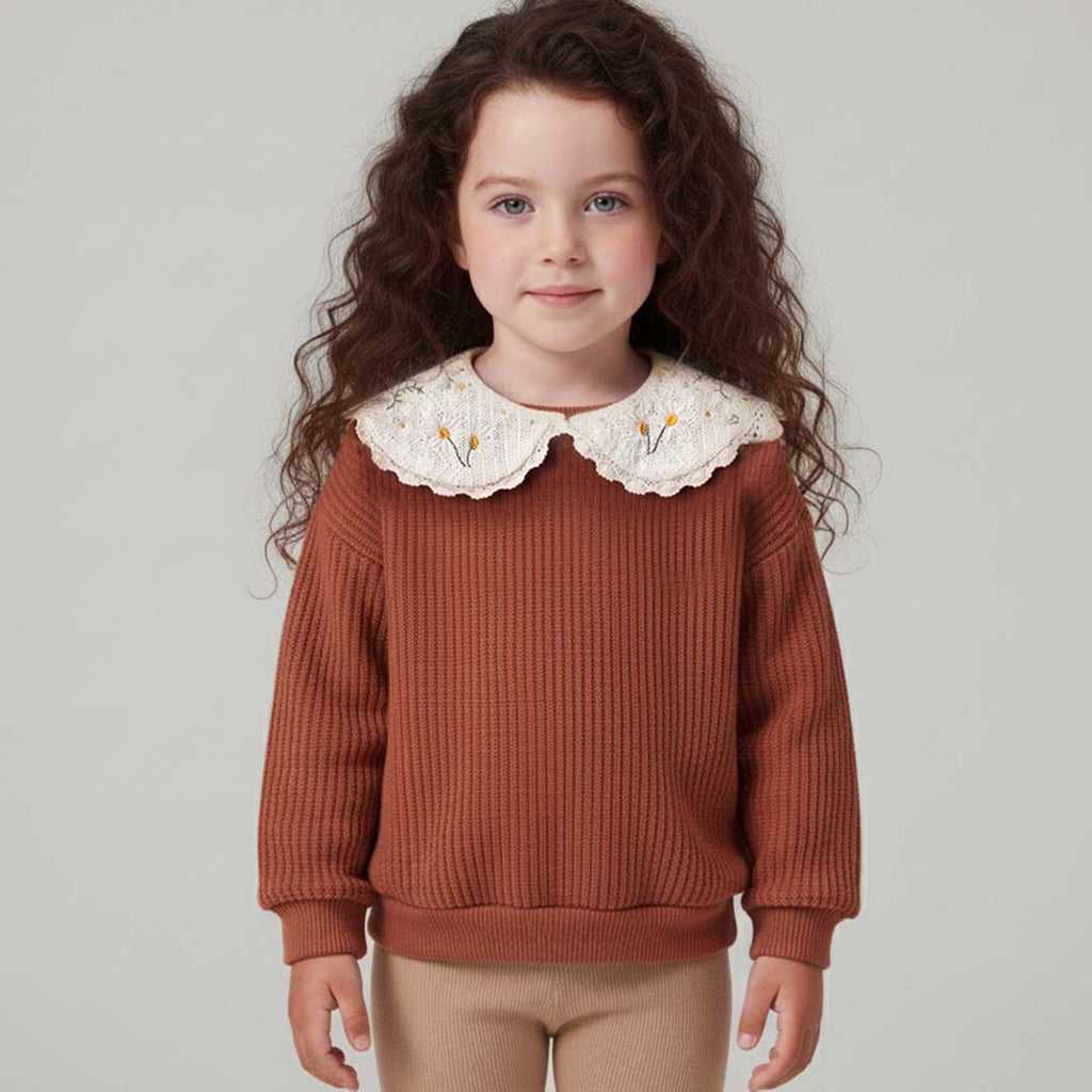 Sweater with Collar 3-6y