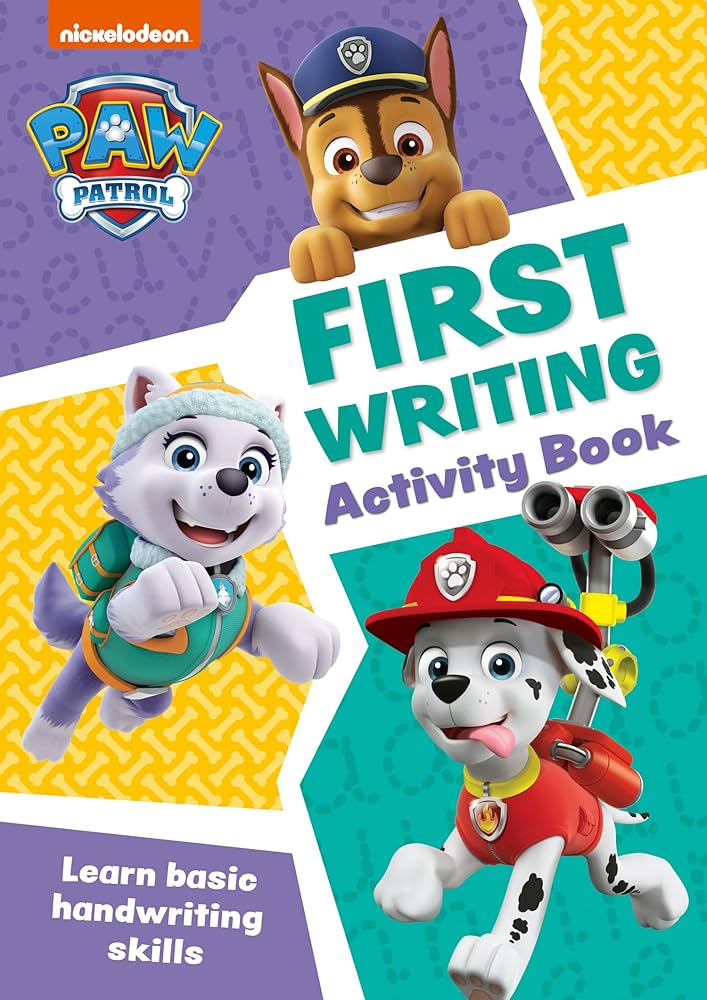 PAW PATROL ACTIVITY BOOK - FIRST WRITING (AGE 3+)