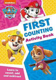 PAW PATROL ACTIVITY BOOK - FIRST COUNTING (AGE 3+)