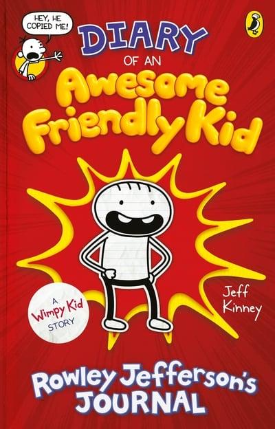 DIARY OF A  WIMPY KID AWESOME FRIENDLY KID  (HARD COVER)  (AGE 9+)