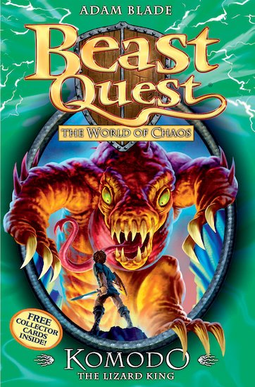 BEAST QUEST SER.6 N°1 KOMODO THE LIZARD KING (AGE 7+)
