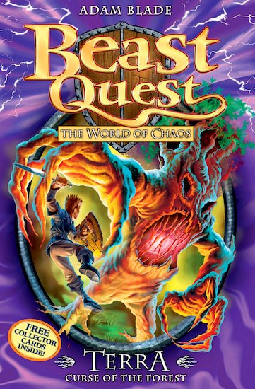 BEAST QUEST SER.6 N°5 TERRA CURSE OF THE FOREST (AGE 7+)