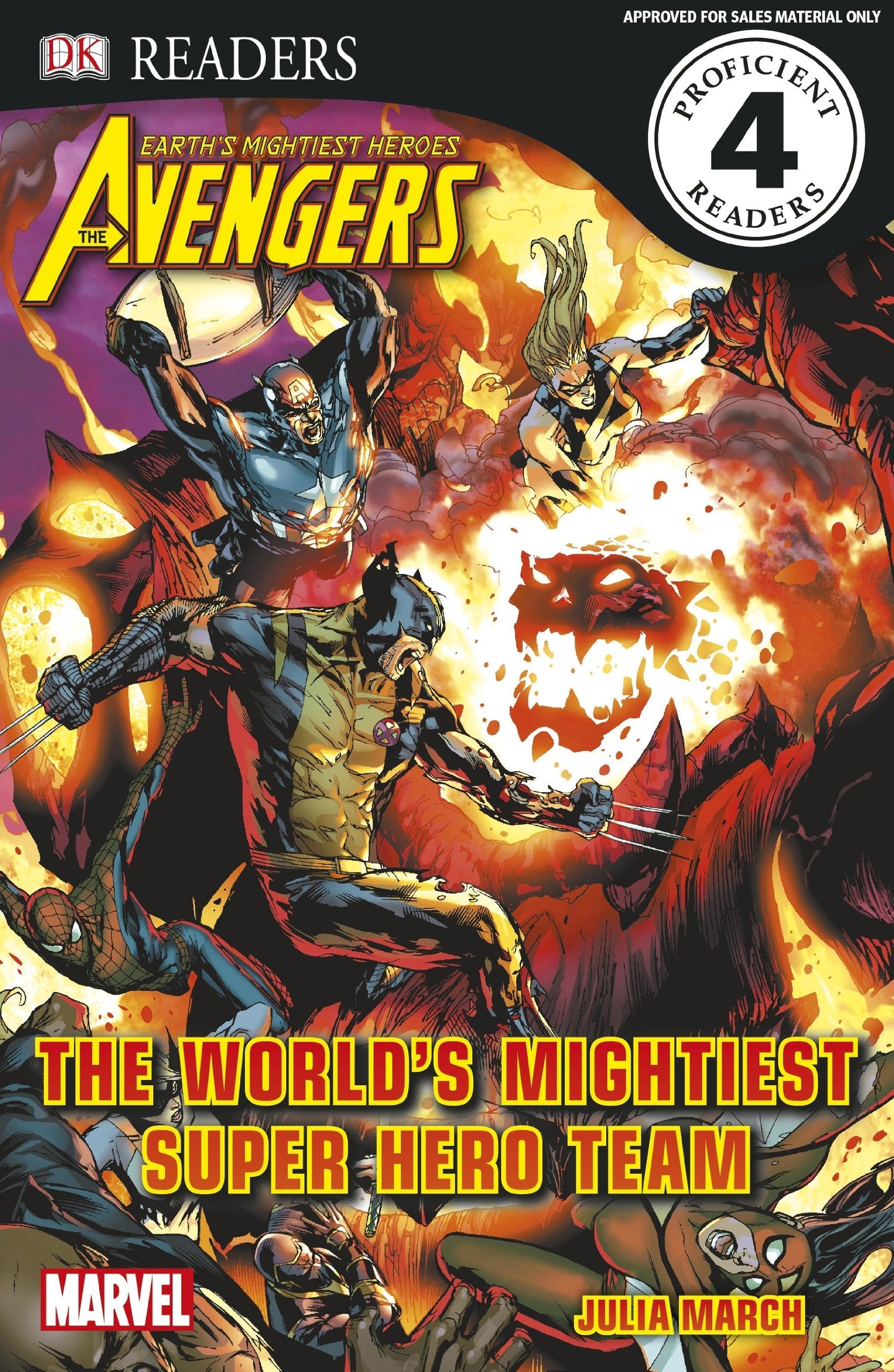 AVENGERS THE WORLD'S MIGHTIEST SUPER HERO TEAM  (AGE 7+)