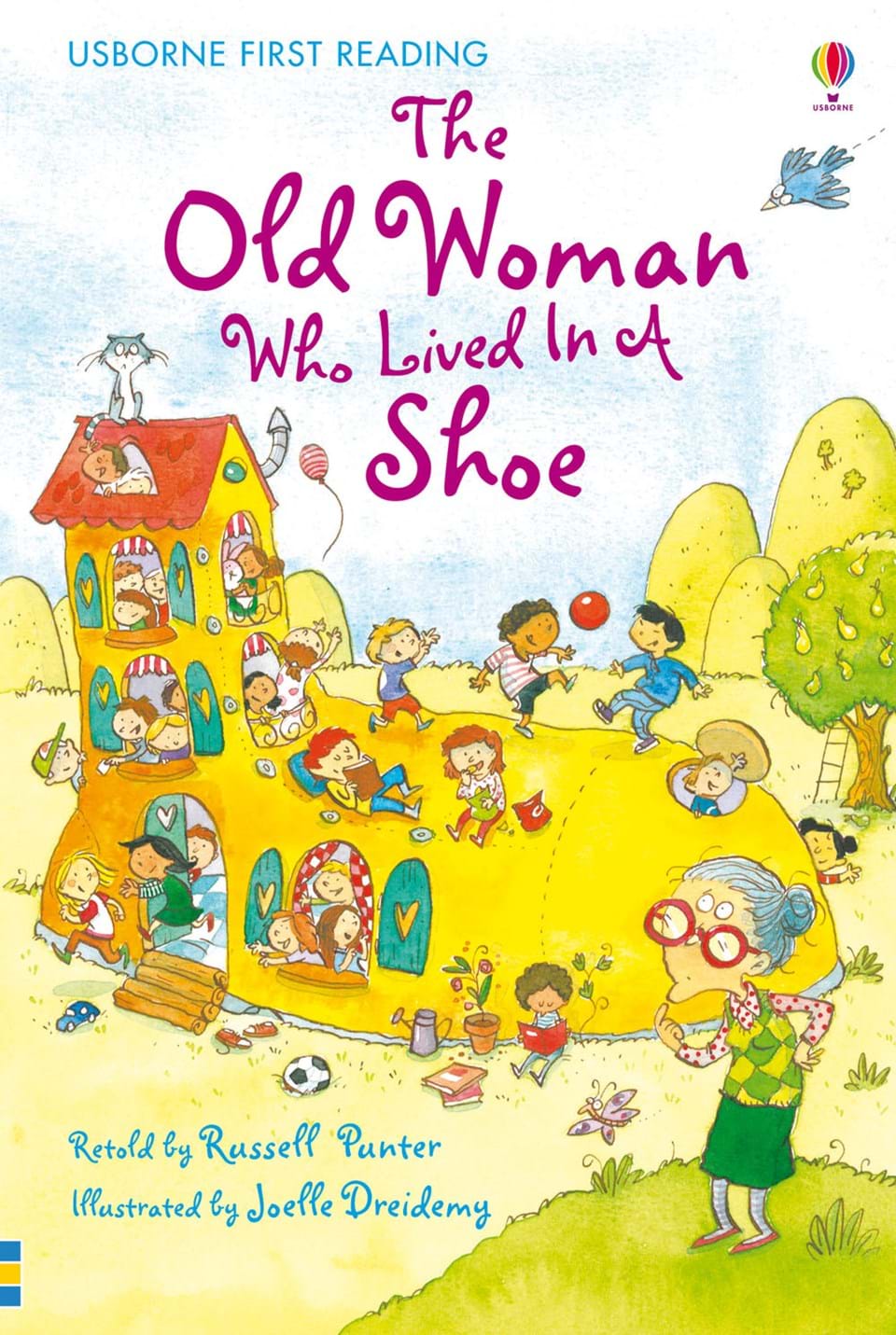 MY FIRST READING - THE OLD WOMAN WHO LIVED IN A SHOE  (AGE 3+)
