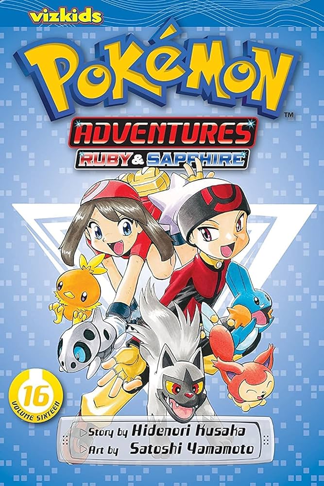 POKEMON RUBY AND SAPPHIRE N°16  (AGE 7+)