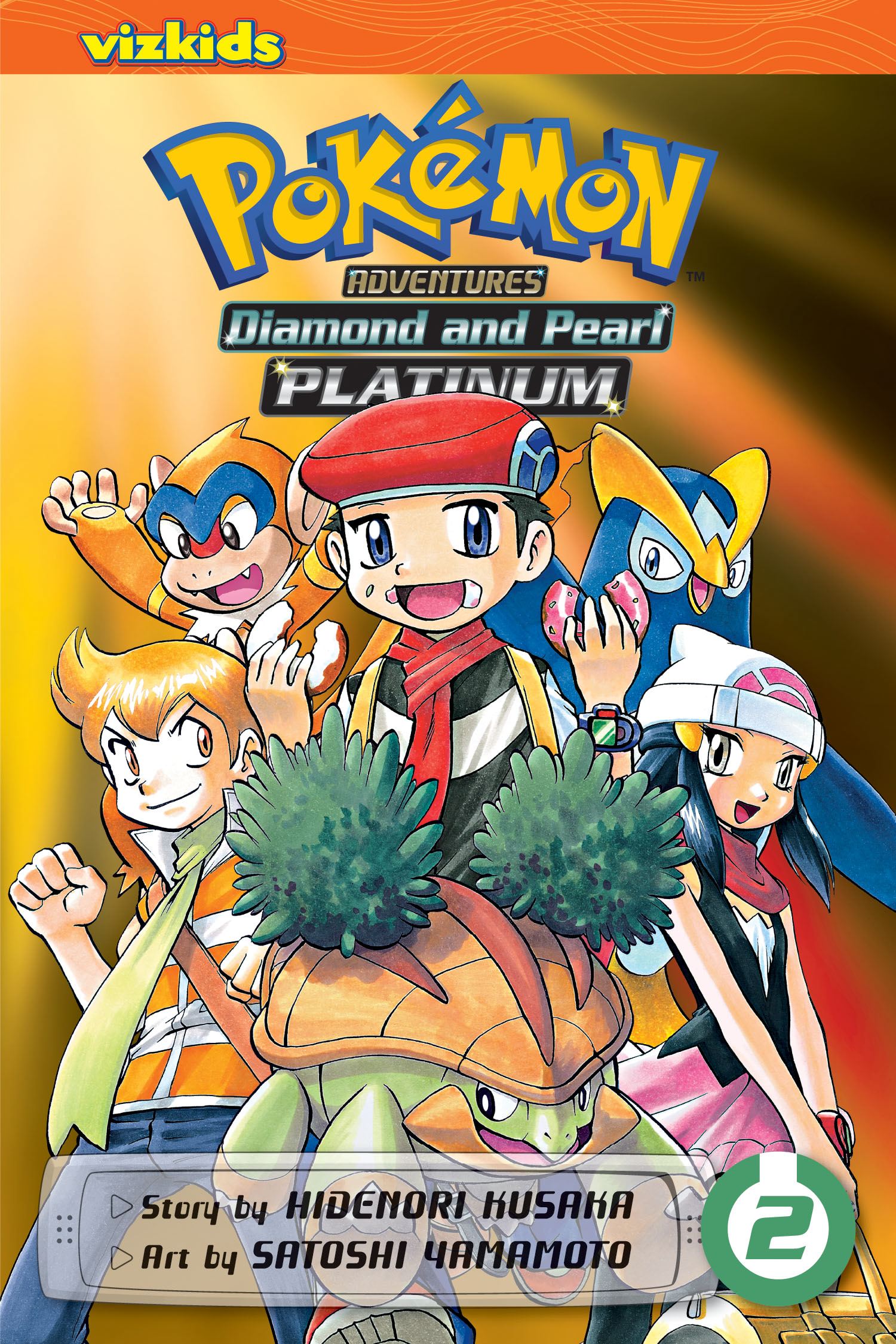 POKEMON ADVENTURES  DIAMOND AND PEARL N°02