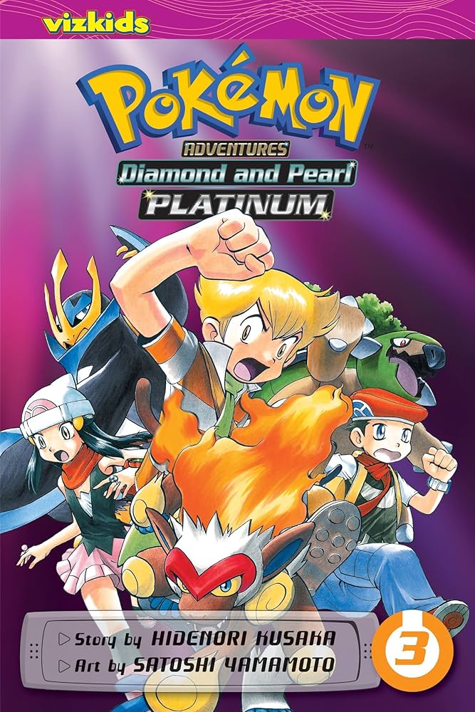 POKEMON ADVENTURES  DIAMOND AND PEARL N°03