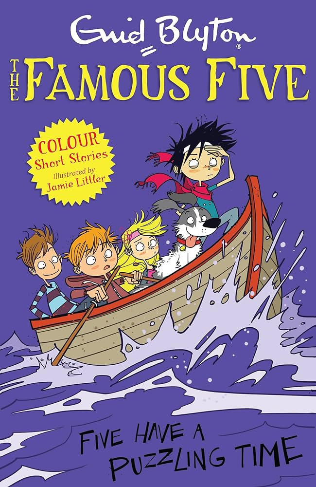 THE FAMOUS FIVE (COLOR ED) - FIVE HAVE A PUZZLEING TIME  (AGE 7+)