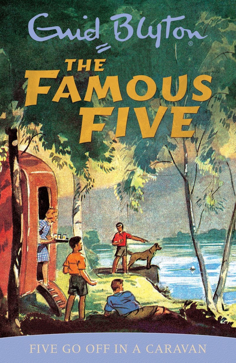 THE FAMOUS FIVE N°05 FIVE GO OFF IN A CARAVAN (AGE 7+)