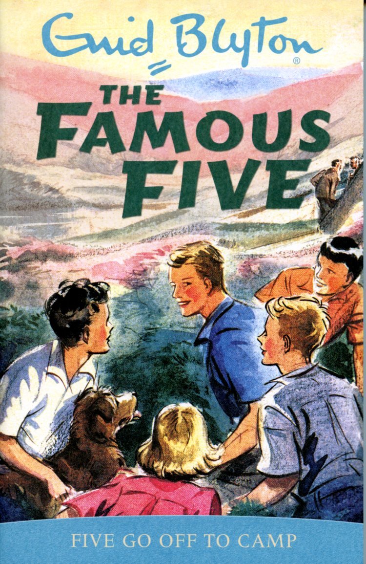 THE FAMOUS FIVE N°07 FIVE GO OFF TO CAMP (AGE 7+)