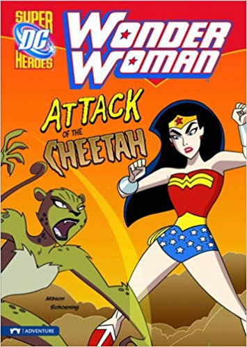 DC SUPERHEROES WONDER WOMAN ATTACK OF THE CHEETAH