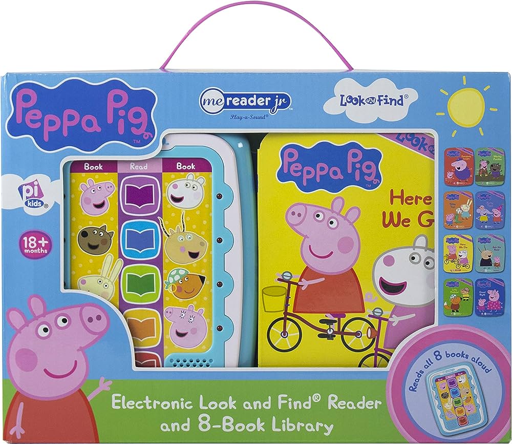 ME READER PEPPA PIG ELECTRONIC READER & BOOKS