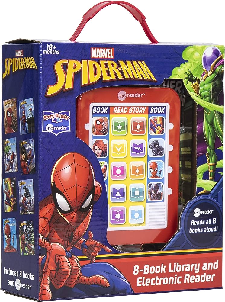 ME READER MARVEL SPIDERMAN ELECTRONIC READER & BOOKS