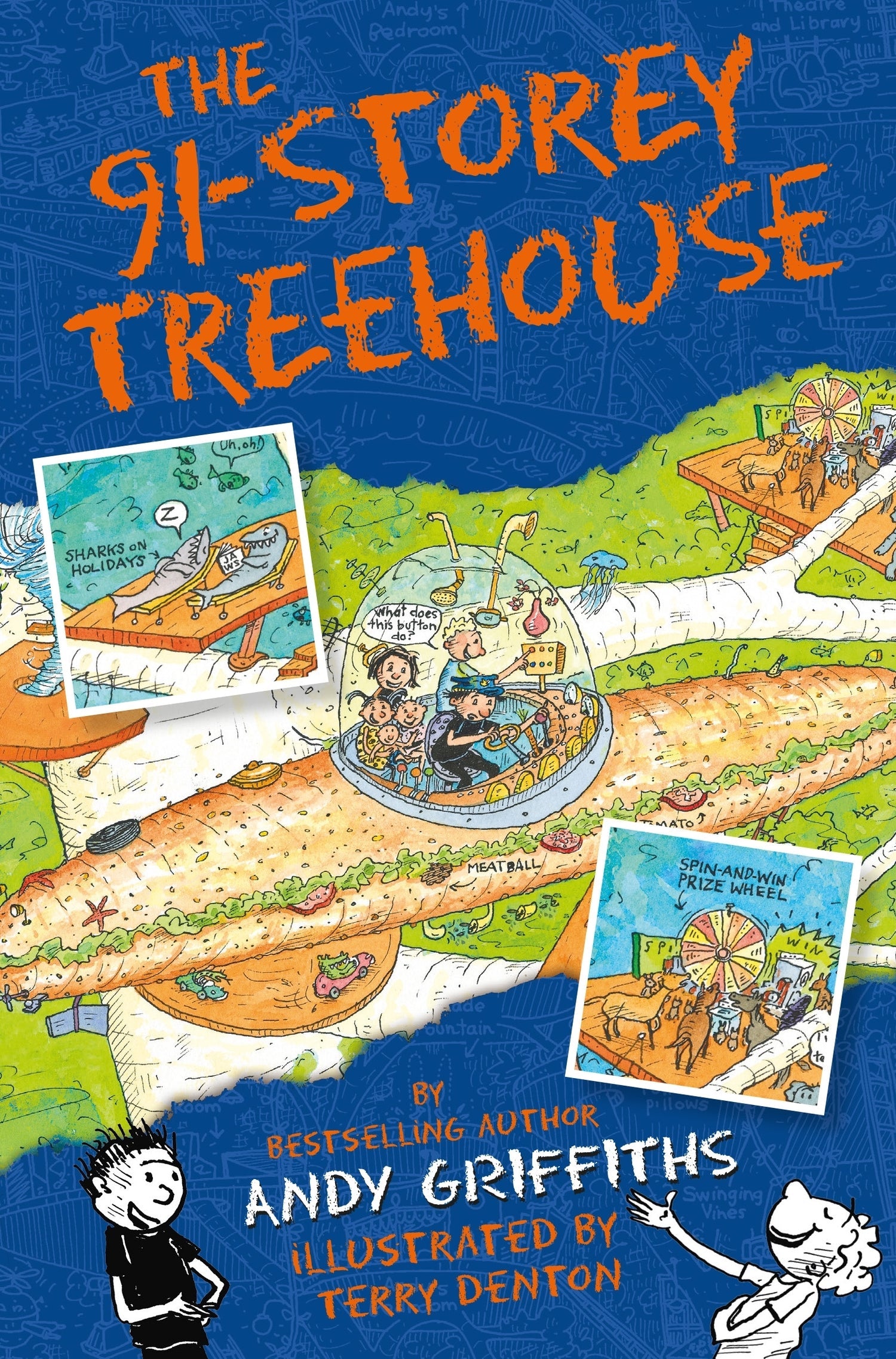 TREEHOUSE - THE 91 STOREY TREEHOUSE  (AGE 9+)
