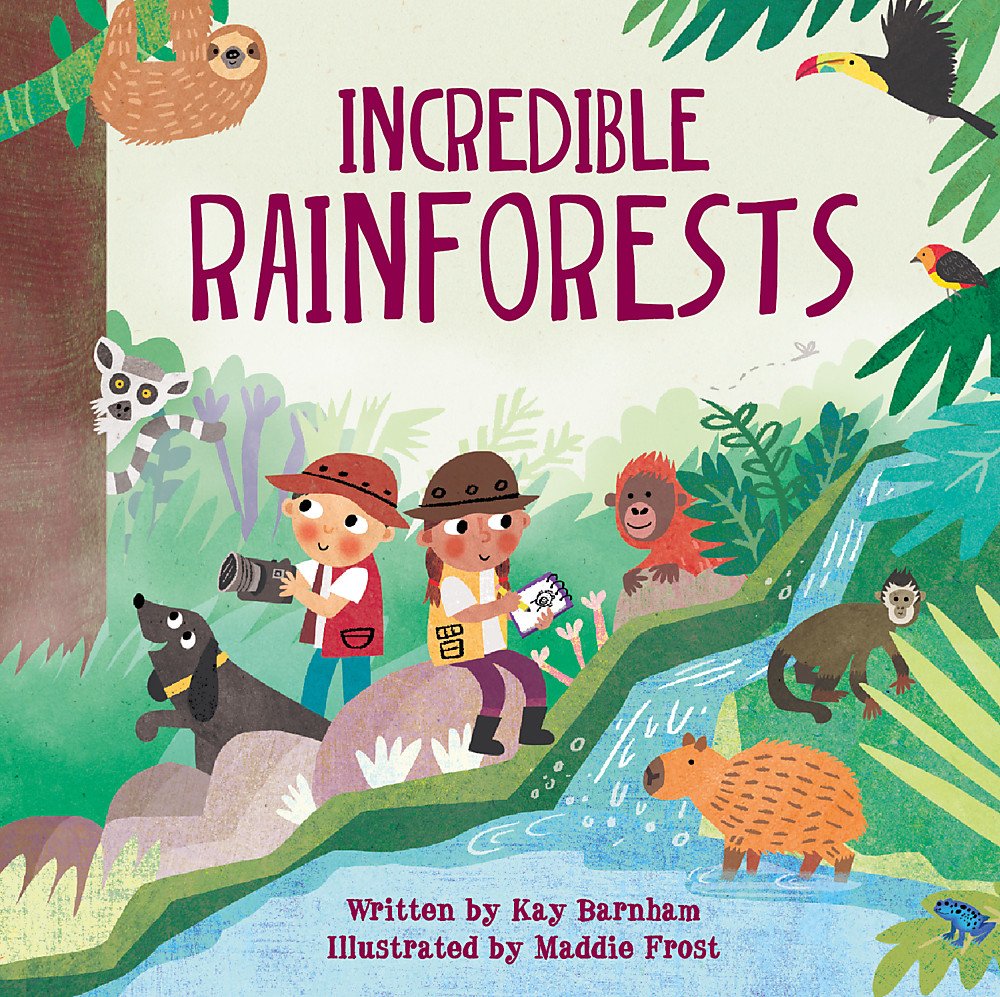 LOOK & WONDER INCREDIBLE RAINFORESTS  (AGE 5+)