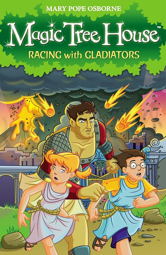 MAGIC TREE HOUSE RACING WITH GLADIATORS