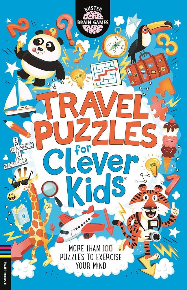 CLEVER KIDS - TRAVEL PUZZLES  FOR CLEVER KIDS
