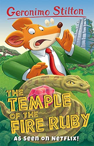 GERONIMO STILTON - THE TEMPLE OF THE FIRE RUBY  (AGE 7+)
