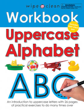 WIPE-CLEAN WORKBOOK UPERCASE ALPHABET