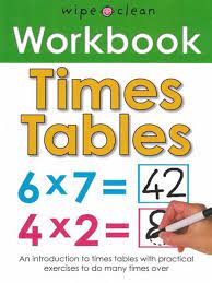 WIPE-CLEAN WORKBOOK TIMES TABLES