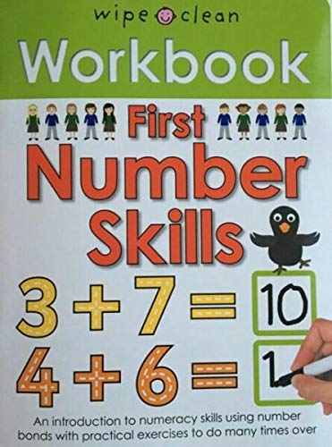 WIPE-CLEAN WORKBOOK FIRST NUMBER SKILLS